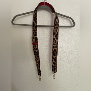 Kate Spade Red Leather Strap with Gold Buckle